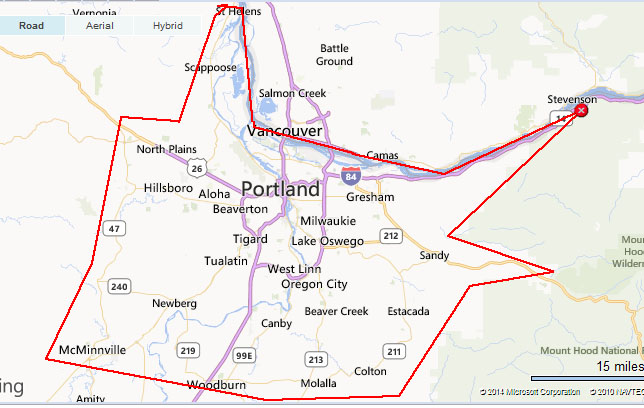 Service Area Map
